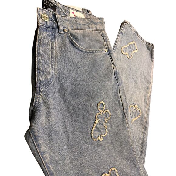 Women's Man (boohooMAN) Jeans Vintage Straight 30x31 - Picture 2 of 8